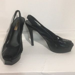 Simply Vera Vera Wang platform slingback heels